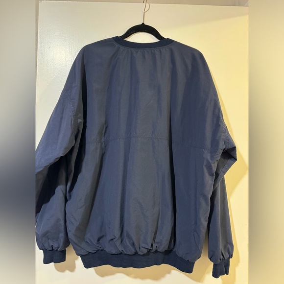 Röche vintage men’s windbreaker pullover navy sweatshirt size large - Picture 3 of 4